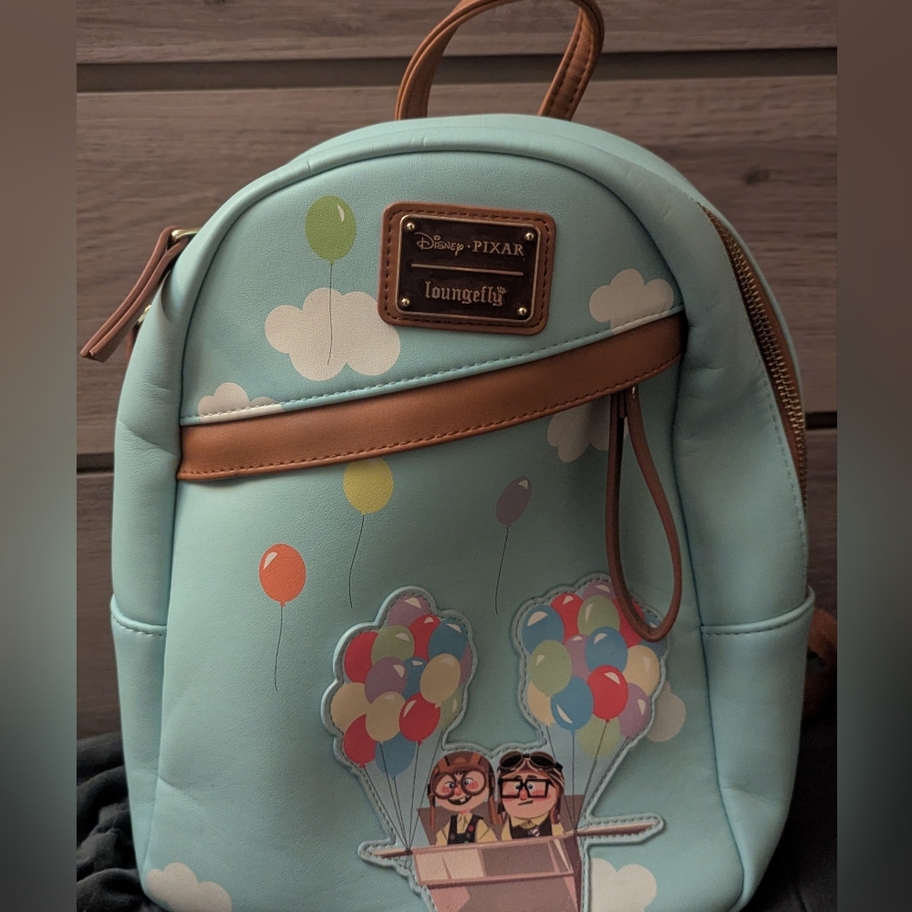 Loungefly Disney Pixar Kids Backpack - Blue